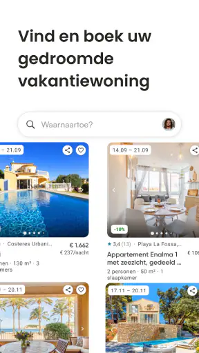 Holidu: Vakantiehuizen screenshot