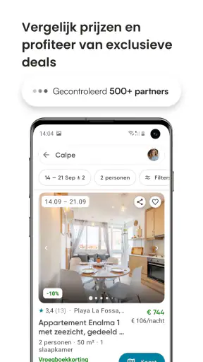 Holidu: Vakantiehuizen screenshot