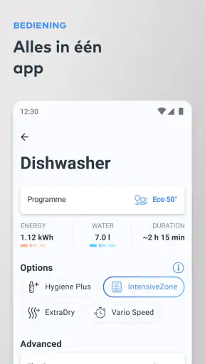 Home Connect screenshot