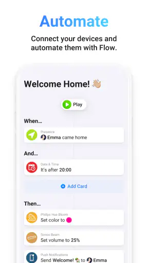 Homey – Een beter smart home. screenshot