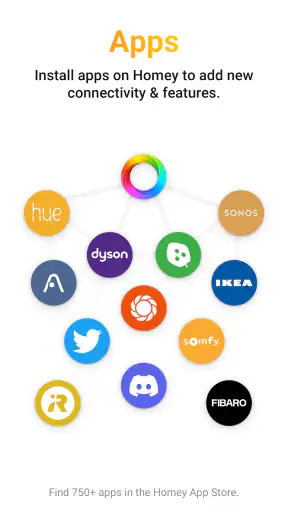 Homey – Een beter smart home. screenshot
