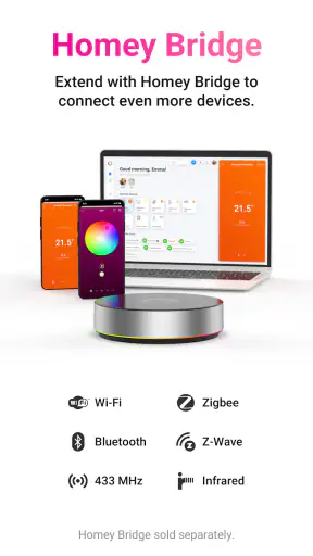 Homey – Een beter smart home. screenshot