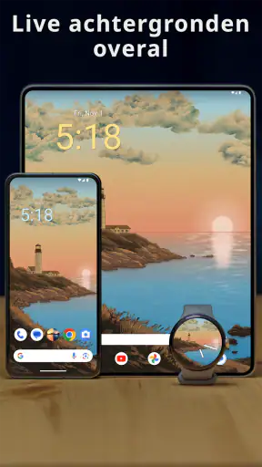 Horizon Live Wallpapers screenshot