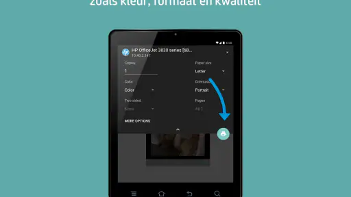 HP Print Service Plugin screenshot