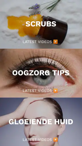 Huidver en gezichtsverzorgings screenshot