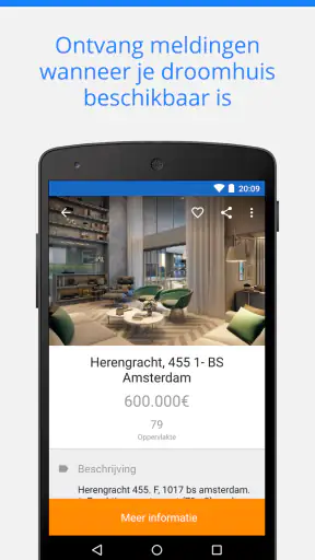Huizen te koop en te huur screenshot