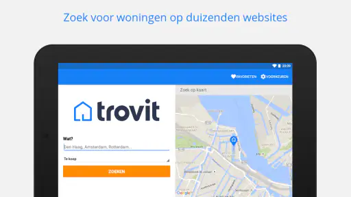 Huizen te koop en te huur screenshot
