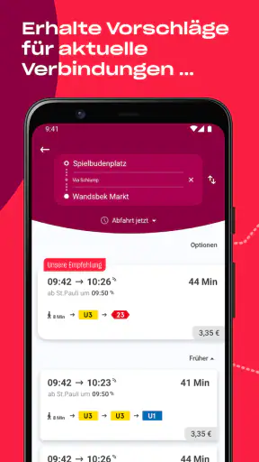 hvv – ÖPNV Tickets & Fahrinfo screenshot