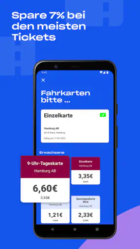 hvv – ÖPNV Tickets & Fahrinfo screenshot