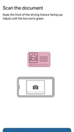 Identificatie app AMP Groep screenshot