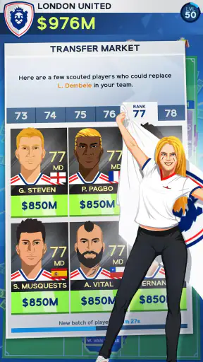 Idle Eleven - voetbalmagnaat screenshot