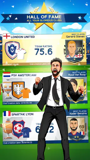 Idle Eleven - voetbalmagnaat screenshot