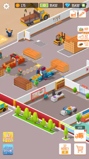 Idle Lumber - Bedrijfs Magnate screenshot