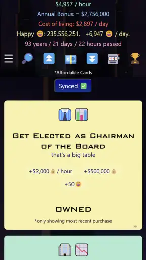 Idle Trillionaire: Money Game screenshot