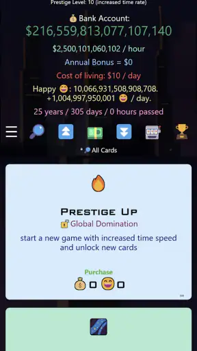 Idle Trillionaire: Money Game screenshot
