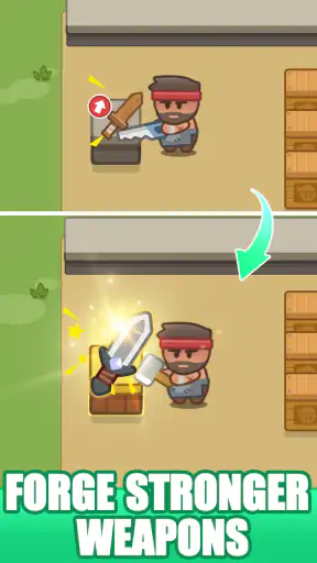 Idle Weapon Shop screenshot