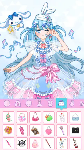 Idol Livestream: Doll Dress Up screenshot
