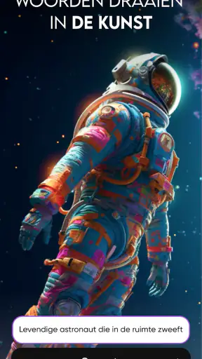 Imagine: AI-kunstgenerator screenshot