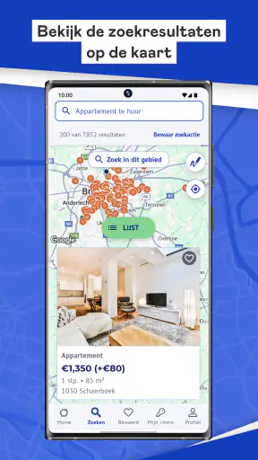 Immoweb – Vastgoedplatform screenshot