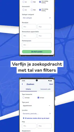 Immoweb – Vastgoedplatform screenshot