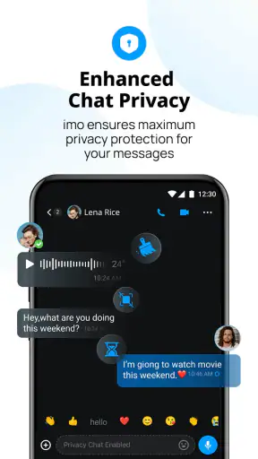imo video oproepen screenshot