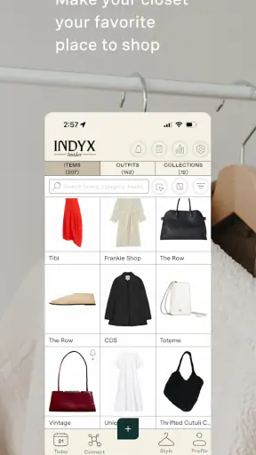 Indyx: Wardrobe & Outfit App screenshot