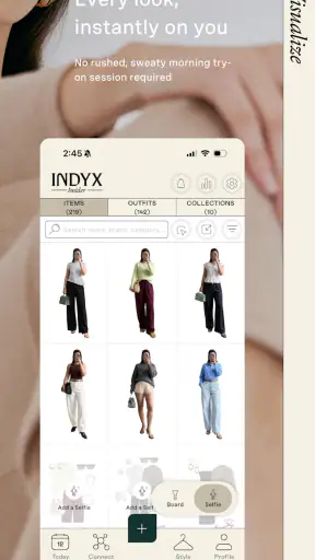 Indyx: Wardrobe & Outfit App screenshot