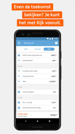 ING Bankieren screenshot