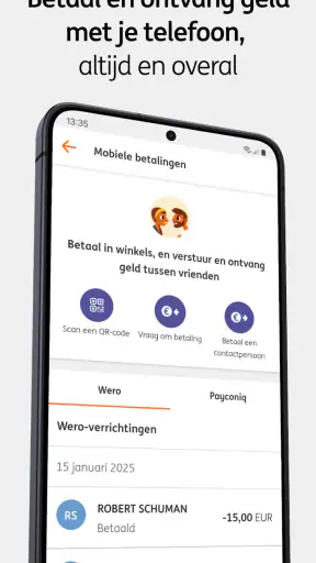 ING Banking screenshot