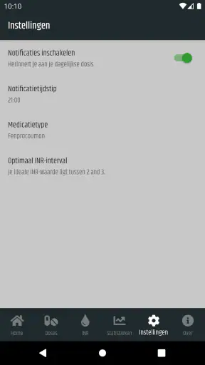 INR Dagboek screenshot