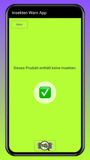 Insekten Warn App screenshot