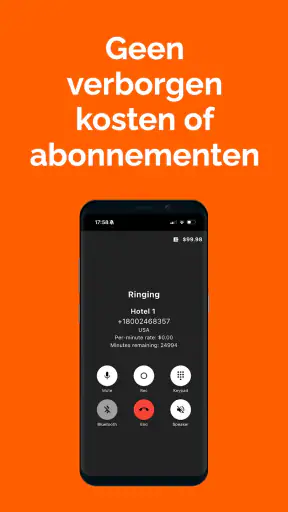 Internationale gesprekken screenshot