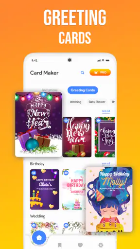 Invitation Maker - Card Design screenshot