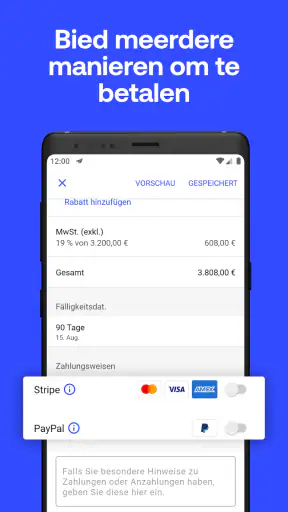 Invoice2go: factuurmaker screenshot