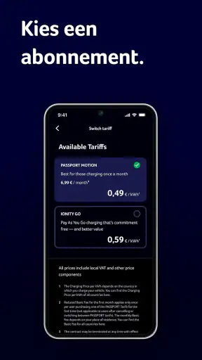 IONITY screenshot