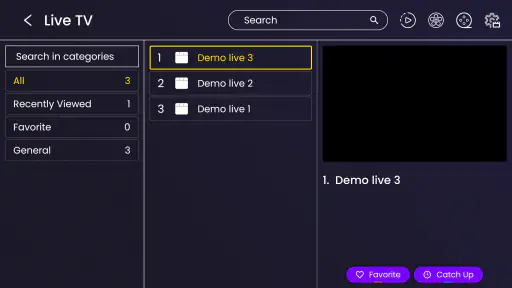 IPTV Smarters LITE screenshot