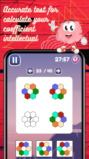 IQ Test: Logic brain training screenshot