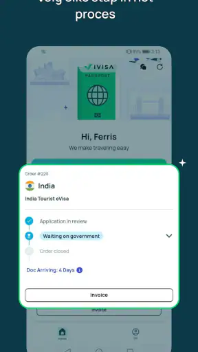 iVisa: ETA, eVisa, ESTA, Visa screenshot