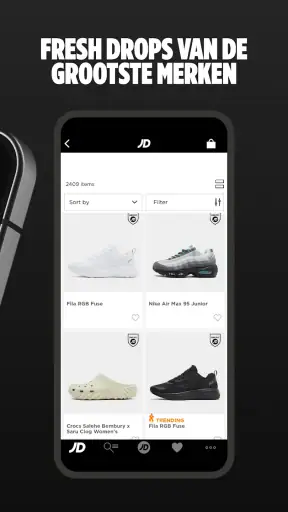 JD Sports screenshot