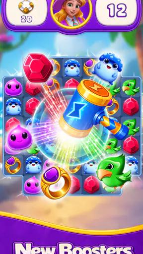 Jewels Match 3 Puzzle: Offline screenshot