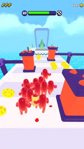 Join Blob Clash: Loper Spel screenshot