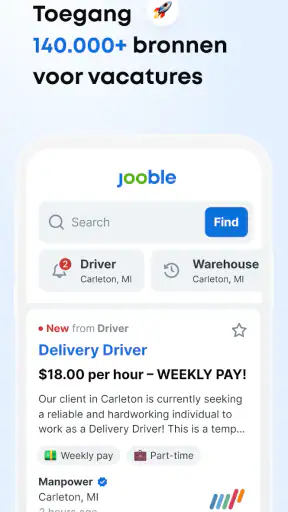 Jooble — Job Search App screenshot