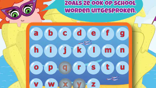 Juf Jannie-Letters leren lezen screenshot