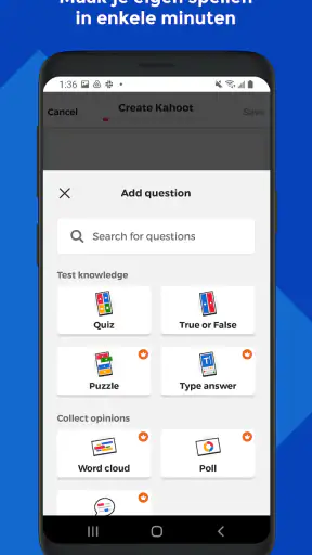 Kahoot! - Maak & speel quizzen screenshot