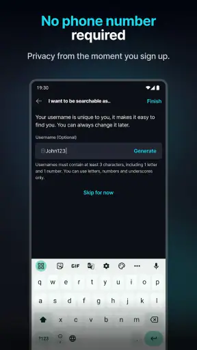 Keet - Private Encrypted Chat screenshot