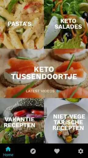 keto dieet recepten nederlands screenshot
