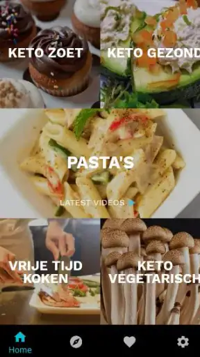 keto dieet recepten nederlands screenshot