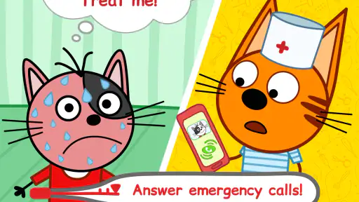 Kid-E-Cats Animal Doctor Games screenshot
