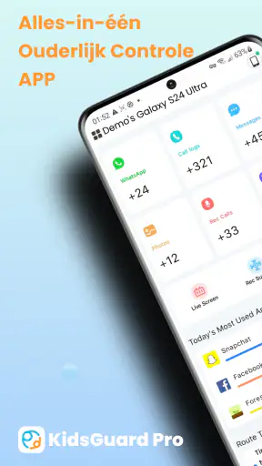 KidsGuard Pro-Telefoonbewaking screenshot