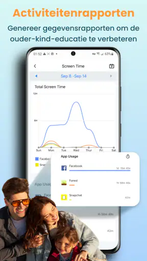 KidsGuard Pro-Telefoonbewaking screenshot